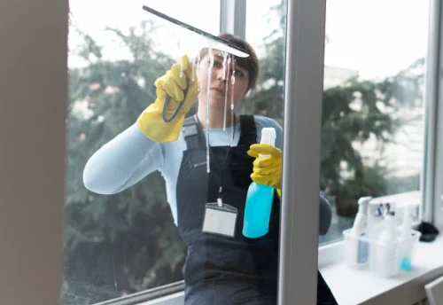 Nettoyage de vitres intérieures et extérieures à Melleroy